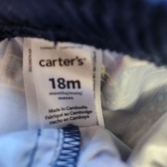 Carter's Orange and Blue Rashguards Swim Set - Picture 4 of 5